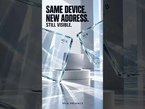 Your IPv6 Address Changed. You Didn’t Move.