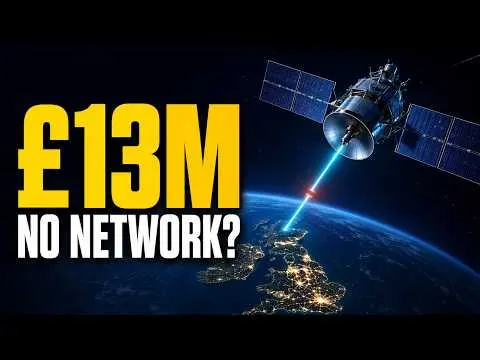 Why the UK’s £13M Satellite Funding Isn’t a Network Yet