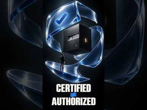 The Platform Is Certified. Is Your Team Authorized?