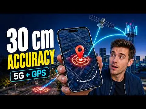 5G Didn’t Replace GPS — It Helped Reach 30cm Accuracy