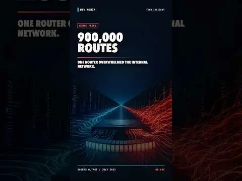 How One Router Took Down Mobile, Internet, Payments & 911