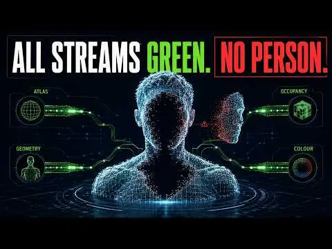 Four Green Streams. No 3D Person. What Failed?