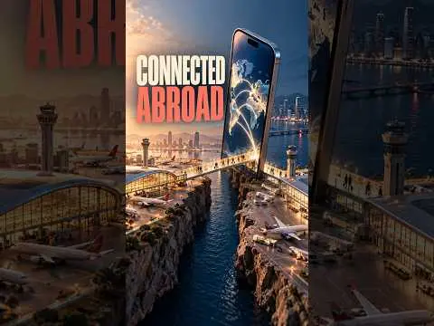 Your Phone Lands Abroad. What Makes It Connect?