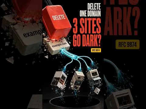 Delete One Domain, Break Three Websites? RFC 9874 Explained