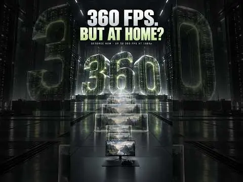 360 FPS in the Cloud. What Reaches Your Screen?