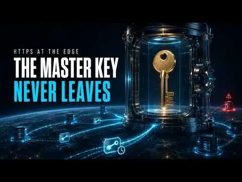 HTTPS at the Edge—Without Copying the Master Key