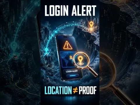 Login Alert From Another City? Verify This First