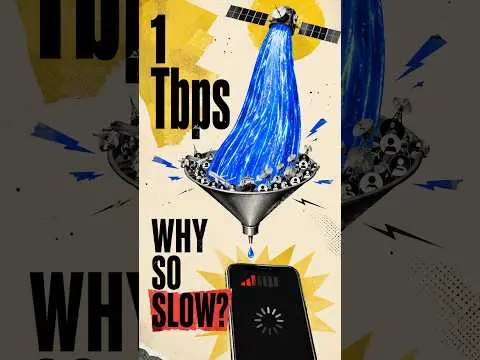 1 Tbps Satellite. Why Is Your Internet Still Slow?