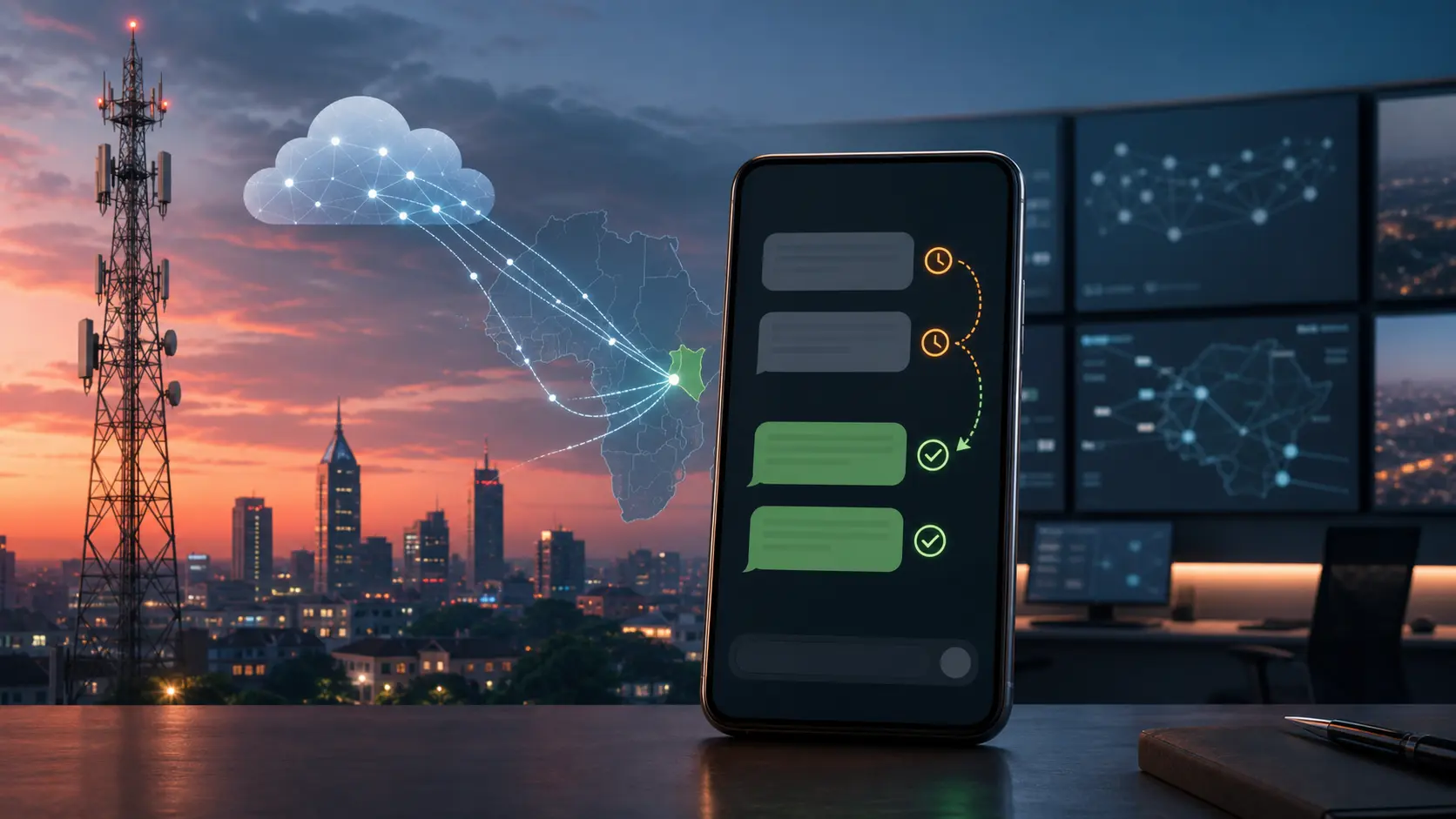 Twilio、ケニア Safaricom 向け SMS 受領通知の回復を確認障害は監視中