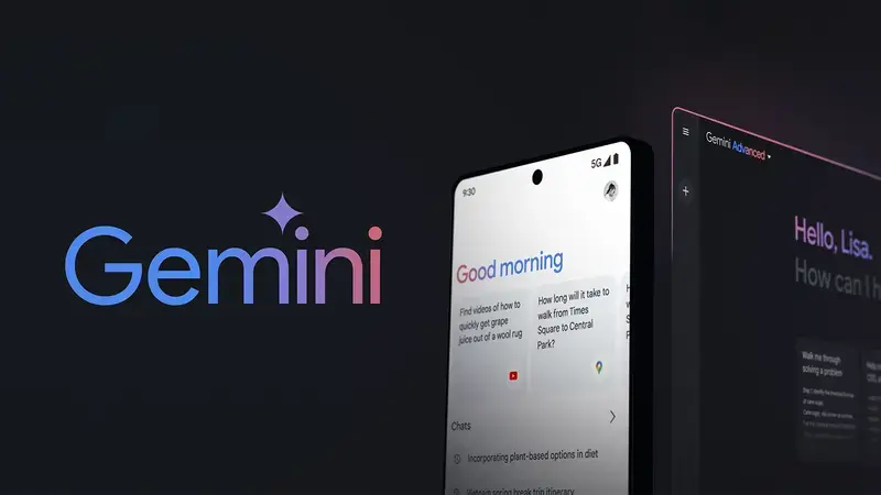 Atualização do Google Gemini Advanced para editar e executar código Python