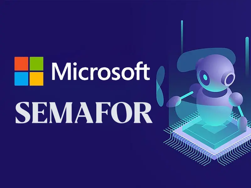 Microsoft و Semafor يروجان للاستخدام الرشيد للذكاء الاصطناعي في وسائل الإعلام