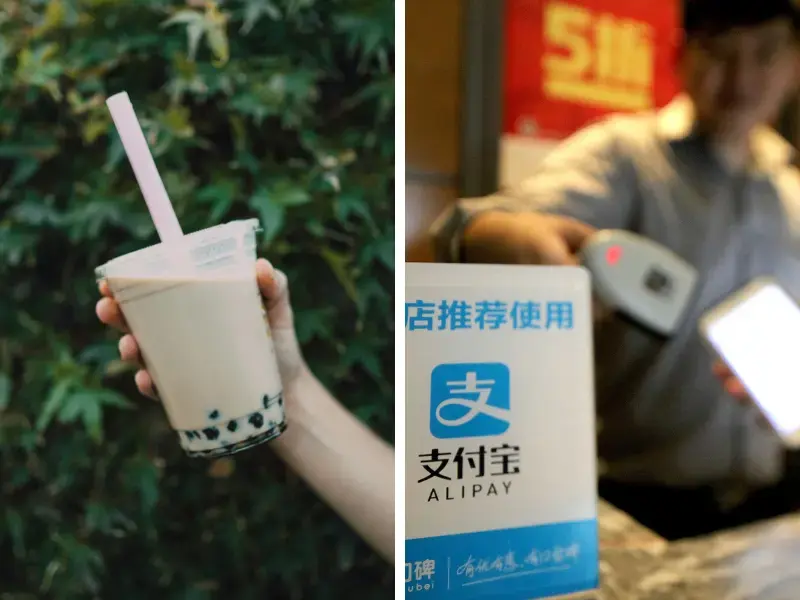 Alipay startet Blockchain-Gutscheine in Milchtee-Läden in Asien