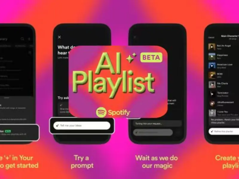 Spotify、簡単なプロンプトから完全なプレイリストを作成可能に