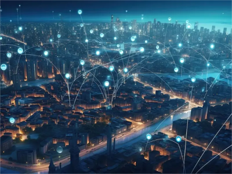 The working mode and benefits of a fibre network