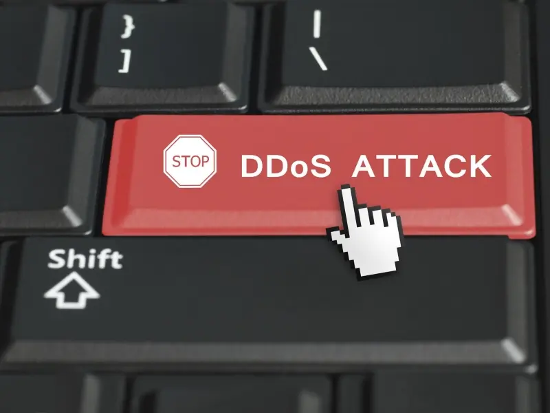 How do DDoS attacks cause packet loss?