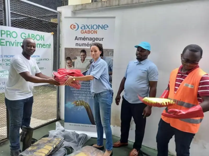 Axione Gabon combines CSR and digital innovation in ‘Clean Coast’ campaign