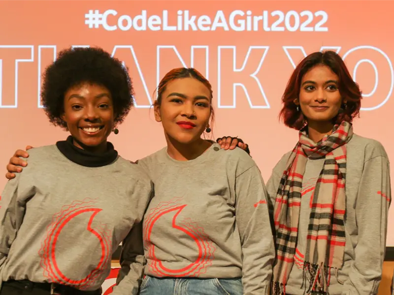 Vodacom befähigt Mädchen mit digitalen Fähigkeiten durch die Initiative CodeLikeAGirl