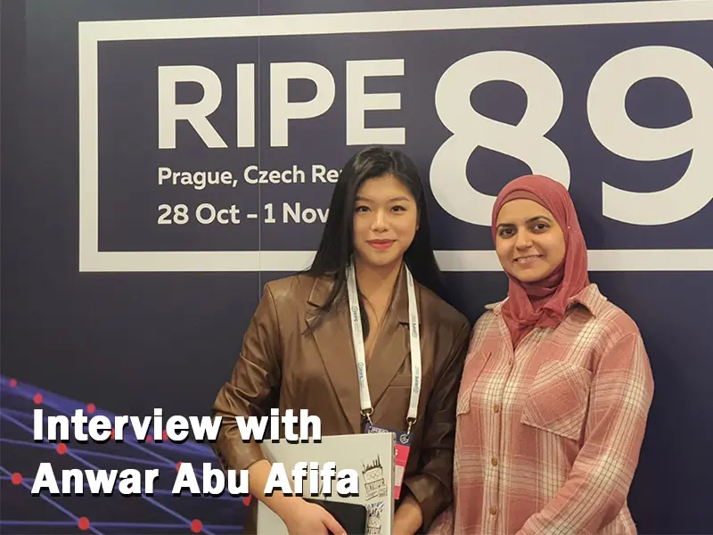 Netzherausforderungen in Palästina: Interview mit Anwar Abu Afifa