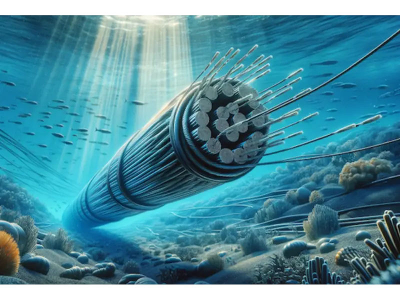 ¿Está Internet conectado por cables submarinos?