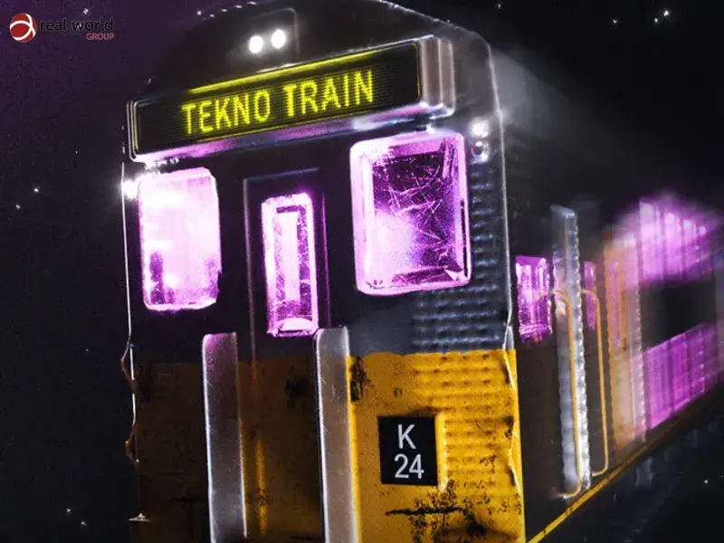 Tekno Train 点亮 Vivid Sydney,带来沉浸式体验