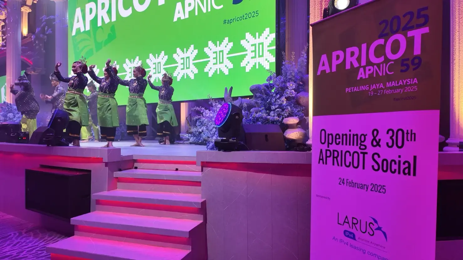 Conmoción en la cena de APRICOT: el patrocinador cancelado ahora es el principal apoyo