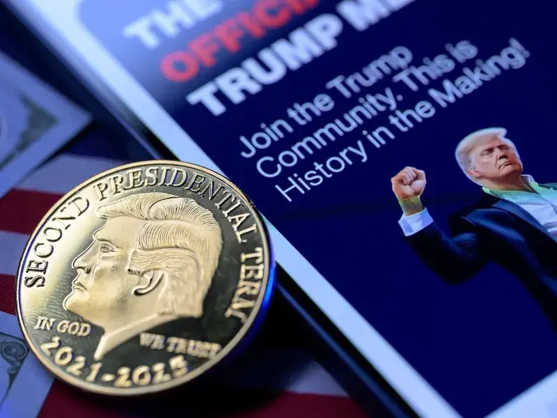 Le jeton mème Trump s’envole sur promesse d’un dîner présidentiel