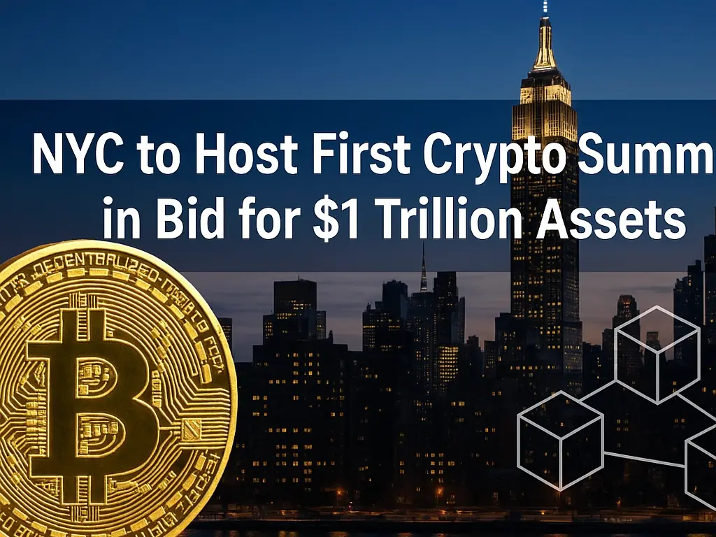 Nova York sedia Cúpula de Criptomoedas para atrair líderes de blockchain