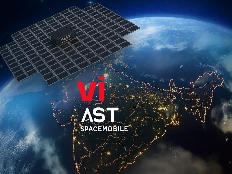 Vi وAST SpaceMobile تطلقان خدمة الهاتف عبر الأقمار الصناعية في الهند