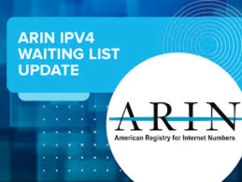 ARIN distributes 83 IPv4 blocks to waiting list