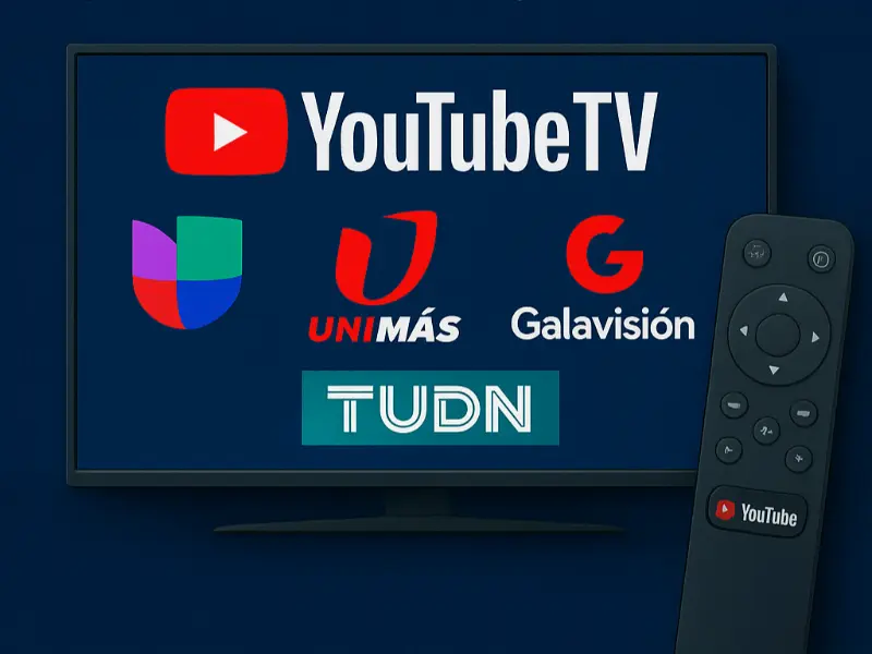 قنوات TelevisaUnivision تعود إلى YouTube TV بعد انقطاع
