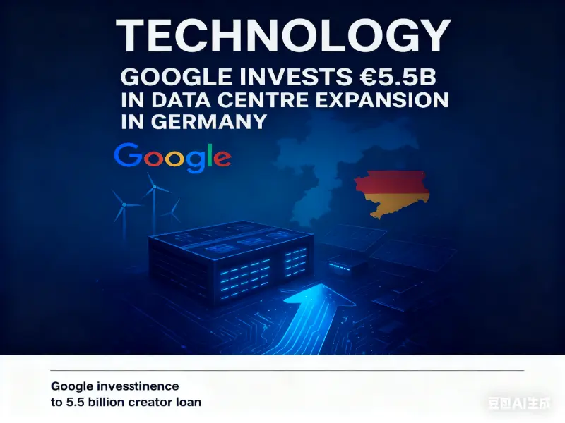 Google expands in Germany with €5.5B cloud build-out