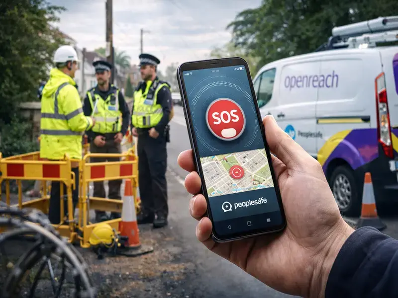 Openreach führt Sicherheits-App für Feldtechniker ein
