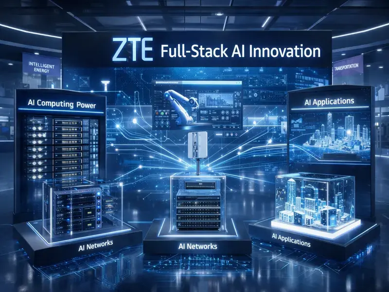 ZTE erweitert seine Full-Stack-KI-Strategie auf der MWC Barcelona 2026