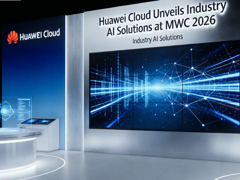 Huawei Cloud stellt branchenspezifische KI-Lösungen auf der MWC 2026 vor