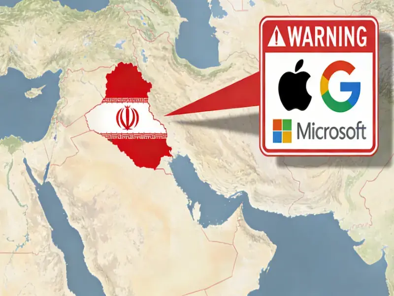 Iran warnt: US-Technologieunternehmen könnten zu Zielen werden