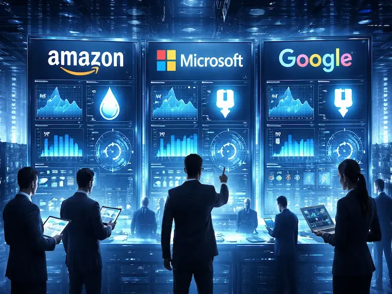 Investoren drängen die Big-Tech-Konzerne zur Offenlegung des Ressourcenverbrauchs von Rechenzentren