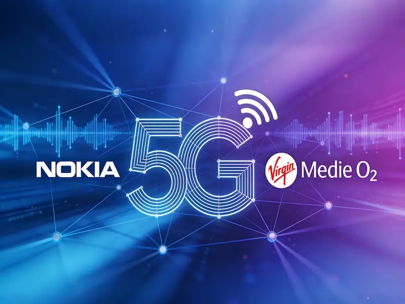 Nokia erhält 5G-RAN-Vertrag mit Virgin Media O2 im Vereinigten Königreich