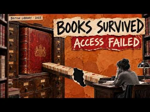 The Books Survived. So Why Couldn't Readers Reach Them? | British Library Ransomware