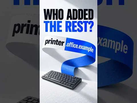 You Typed “printer” — Who Added the Rest?