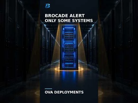 Brocade Alert: Which Systems Are Actually Affected?
