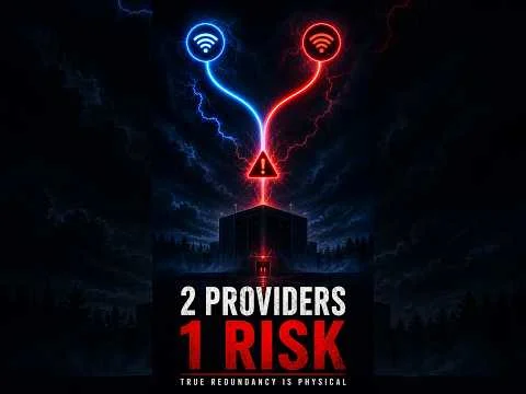 Two Internet Providers Doesn’t Always Mean True Redundancy