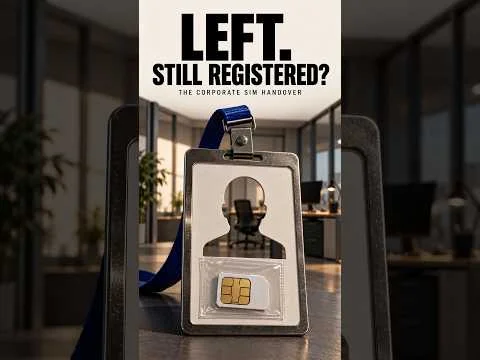 The Employee Leaves. Who Is the SIM Registered To?