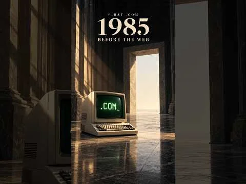 The First .com Existed Before the Web. How?