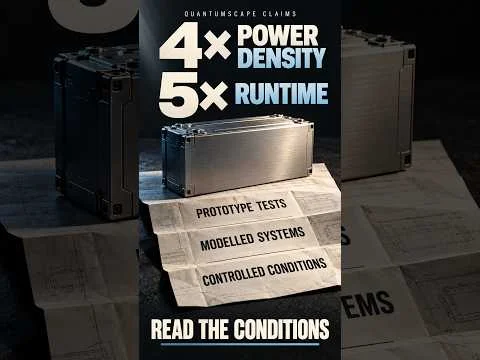 QuantumScape’s 4× and 5× Claims: Read the Conditions
