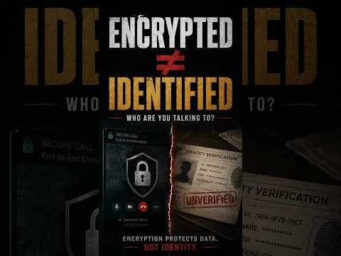 Your Video Call Is Encrypted — But Do You Know Who You’re Talking To?