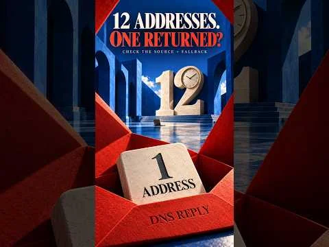 12 Time Server Addresses. Why Did DNS Return Just One?