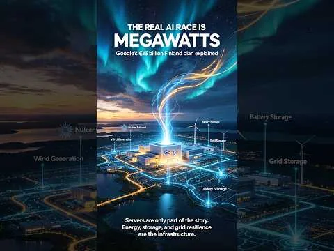 Google’s €13B Finland Investment: AI Data Centers & The Energy Race