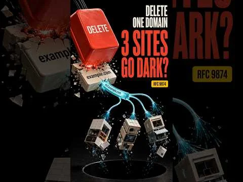 Delete One Domain, Break Three Websites? RFC 9874 Explained
