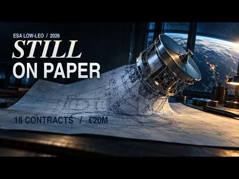 Before the Signal: ESA’s €20M Satellite Studies Explained