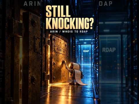 Who Still Needs Port 43? ARIN's Whois Exit Test